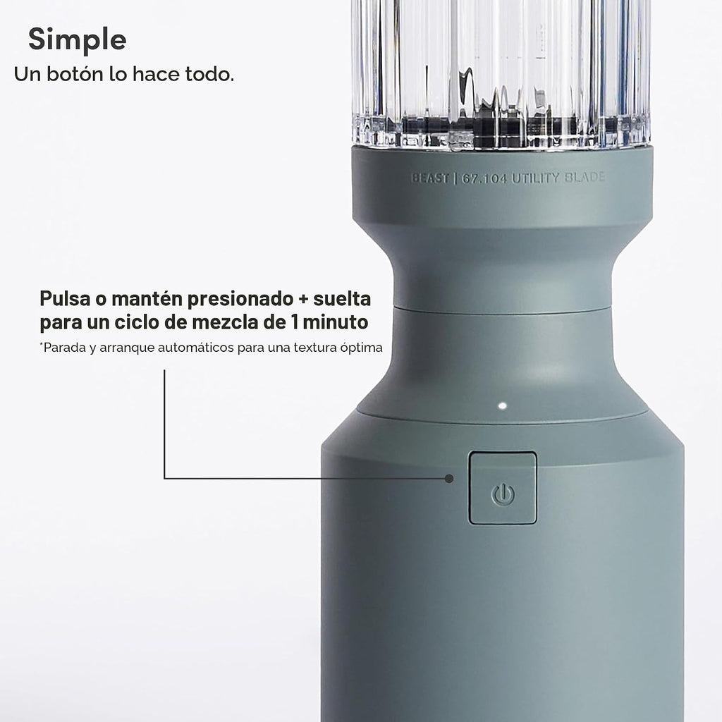 La licuadora mini Beast | Mini licuadora de encimera de cocina | Me...