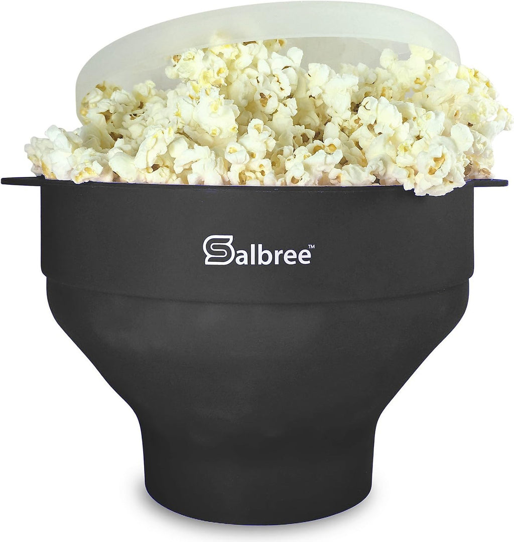 La máquina original Salbree para hacer palomitas de maíz plegable d...