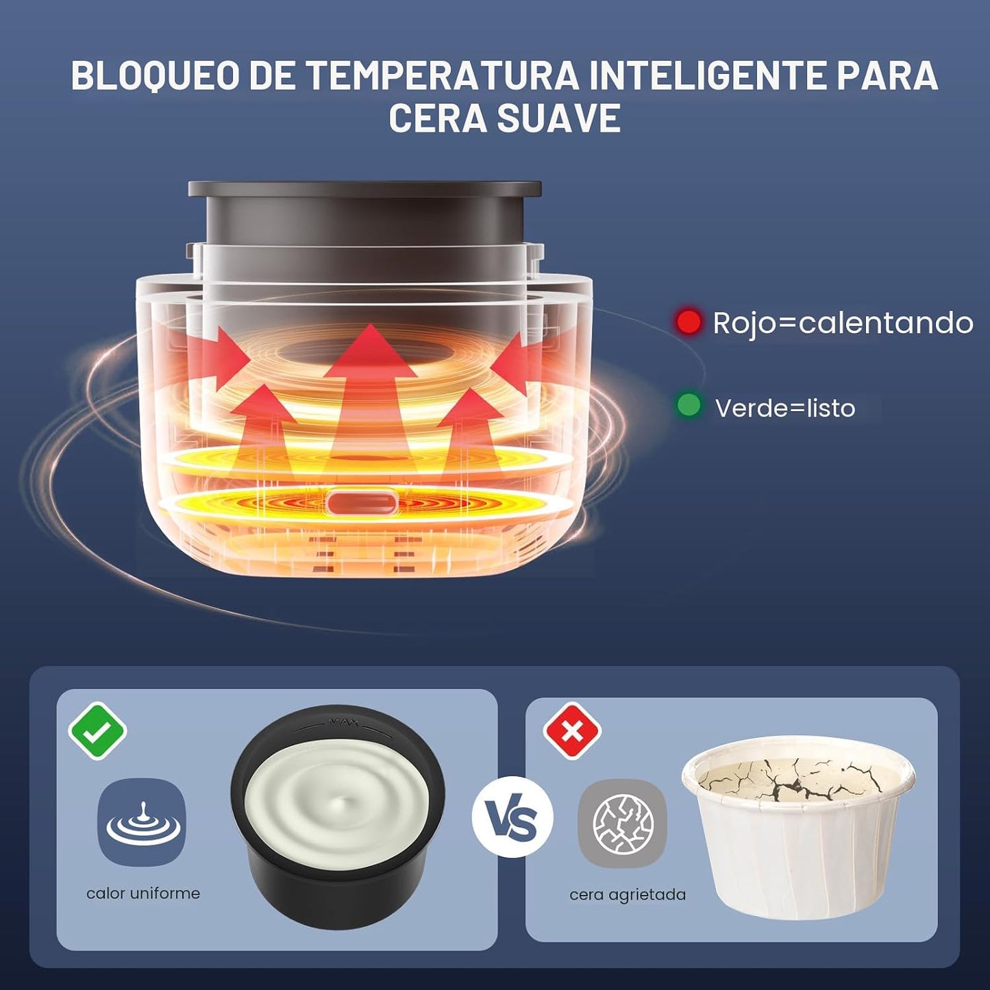 AUZEAL Kit de cera nasal para hombre, kit de depilación de nariz y...