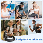 Smart Health Ring Fitness Tracker con monitoreo de estrés y sueño,...