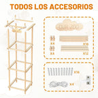MIRCNY Animales de peluche Zoológico Torre