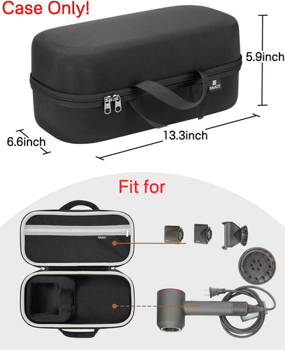 Estuche rígido de almacenamiento RAIACE Compatible con secador de p...