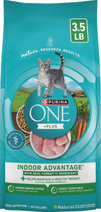 Purina ONE Alimento Seco Natural para Gatos, Bajo en Grasa, Control...