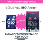 Boxie Glo Attract - Arena para gatos de más de 40 días, control de...