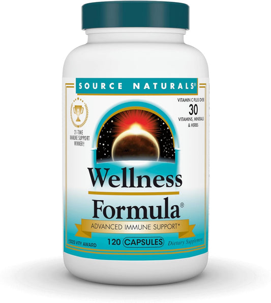 Source Naturals Fórmula de Bienestar Vitaminas Bio-Alineadas y Defe...