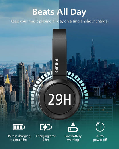 PHILIPS H4205 - Auriculares inalámbricos Bluetooth con refuerzo de...