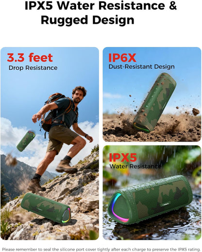BolaButty Altavoz Bluetooth con sonido HD, inalámbrico portátil, IP...