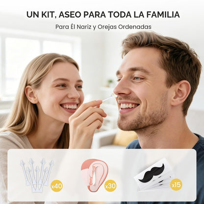 AUZEAL Mini kit de depilación facial para mujeres, kit de depilació...