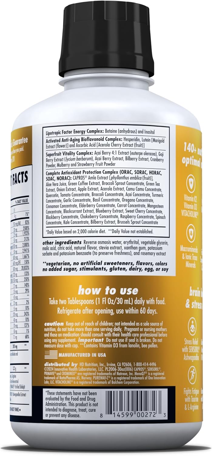HEALTH DIRECT - Nature's Optimal Nutrition Energize Liquid Mult...
