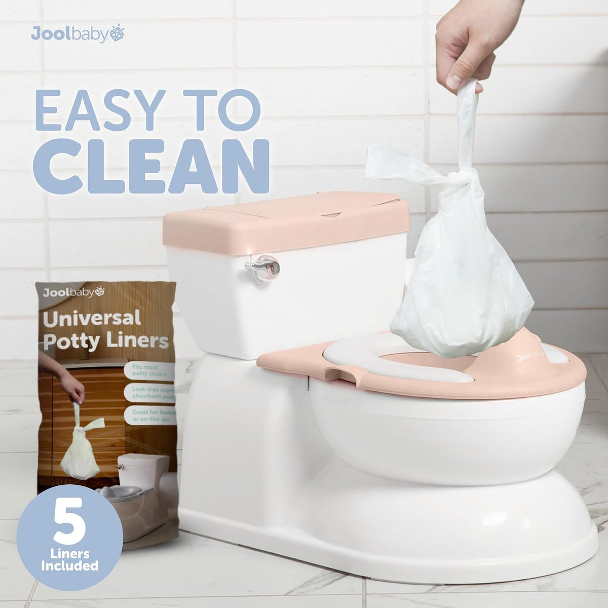 Orinal Real Feel 2 en 1 con almacenamiento para toallitas, sonidos...