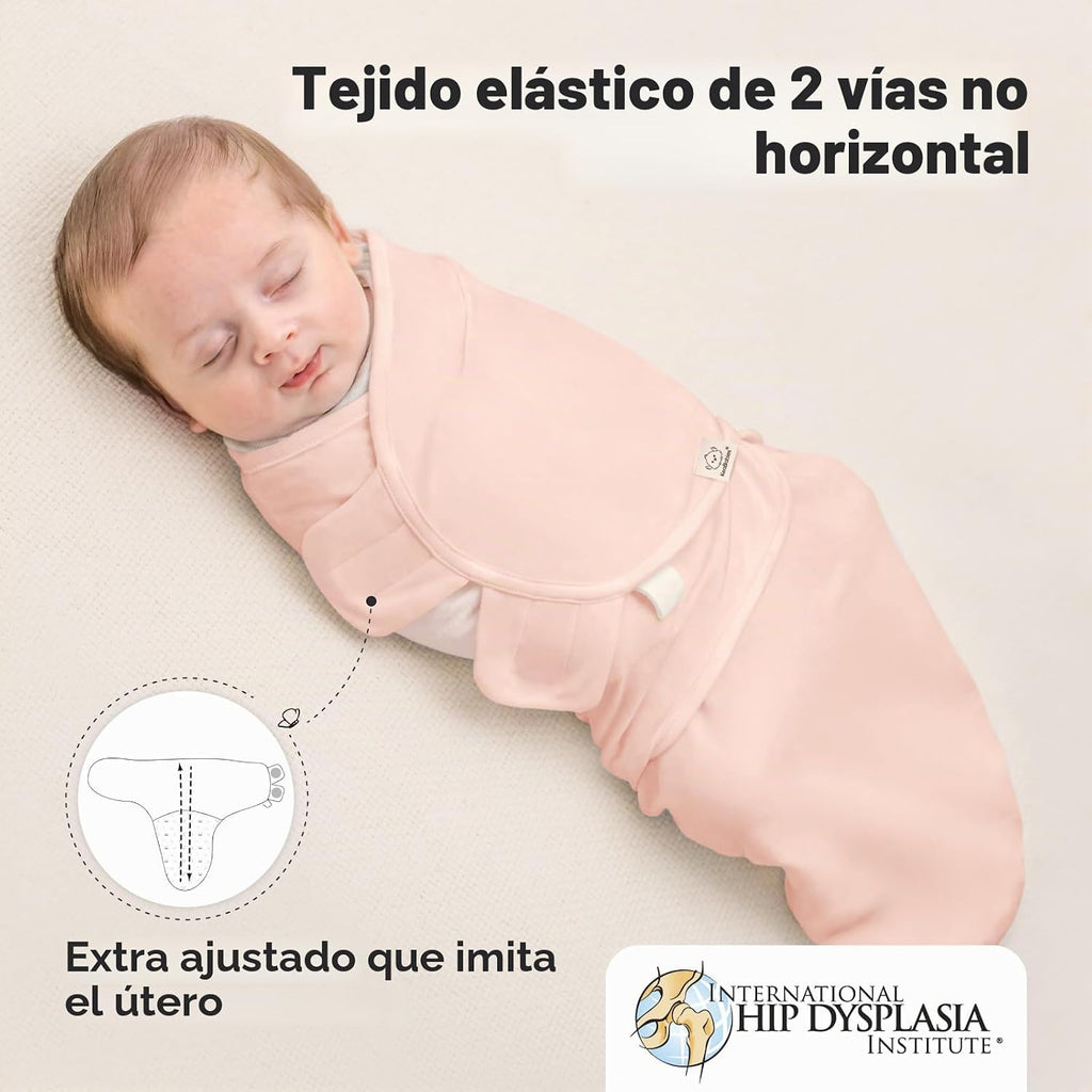 Paquete de 3 mantas orgánicas para dormir para bebé, para recién na...