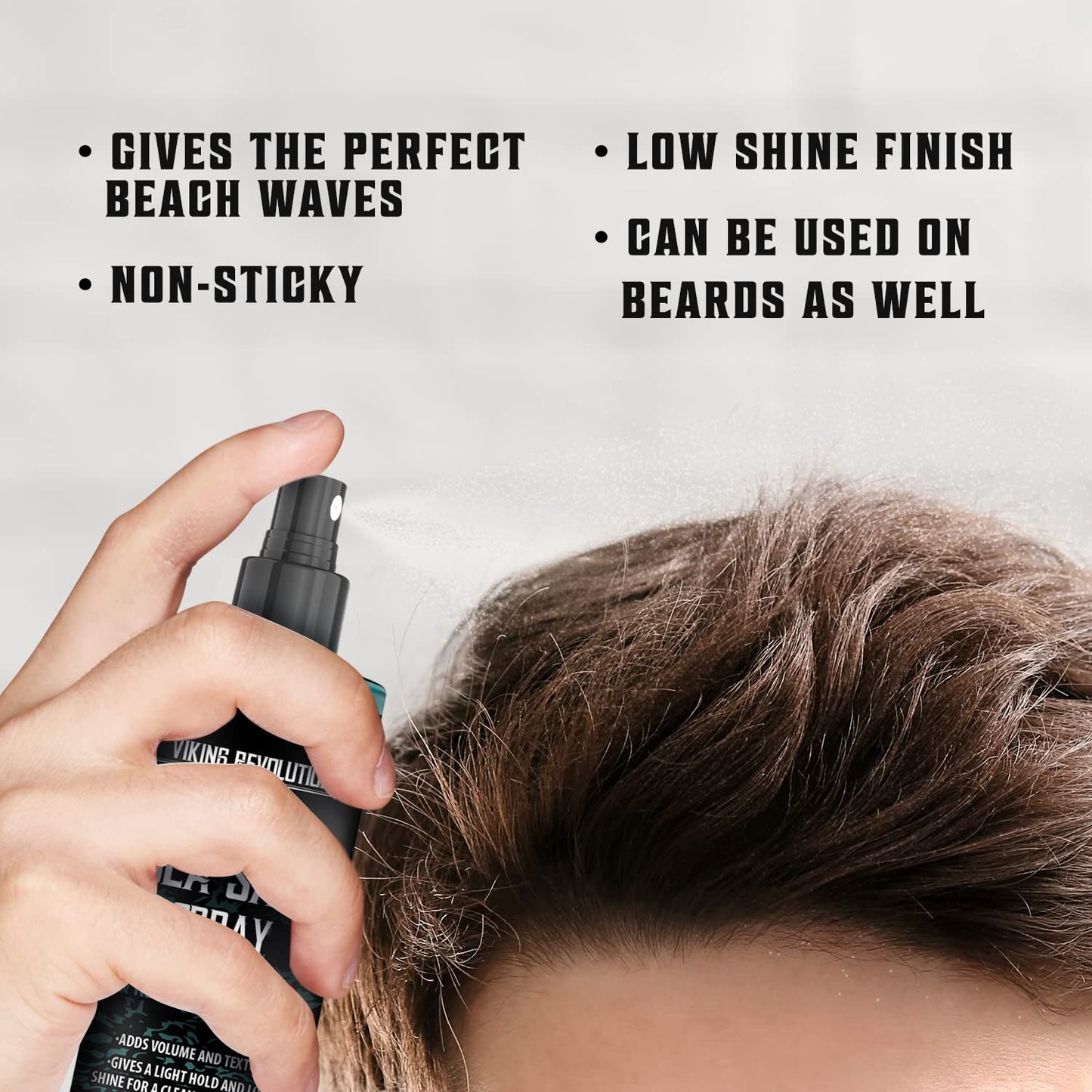 Viking Revolution Spray de sal marina para hombres \u2013 Aerosoles...