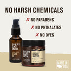 Every Man Jack Aceite hidratante para barba y mantequilla para homb...