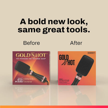 GOLD N HOT Secador y estilizador iónico