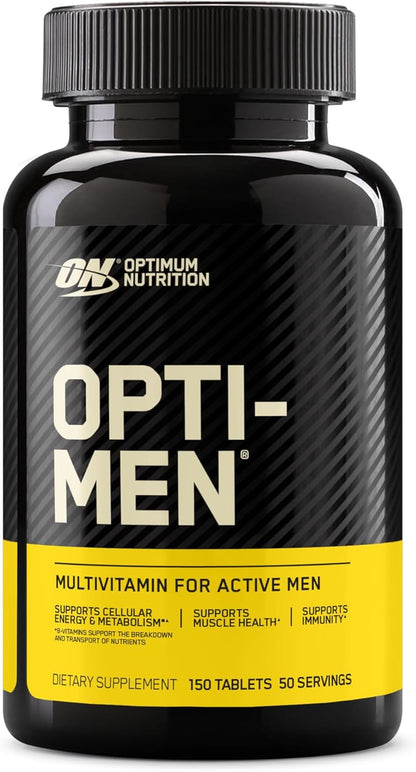 Optimum Nutrition Opti-Men, Vitamina C, Zinc y Vitamina D, E, B12 p...