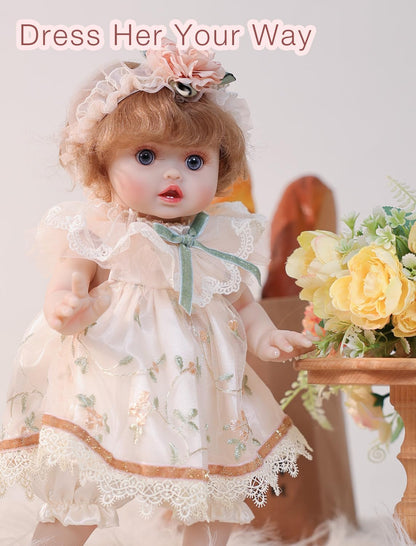 Cloveray Muñecas de bebé, 18 pulgadas realista Reborn Full Vinyl Ba...
