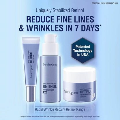 Neutrogena Rapid Wrinkle Repair - Crema facial regeneradora de reti...
