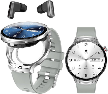 ATEVIX Reloj inteligente con auriculares, pantalla HD de 1.85 pulga...