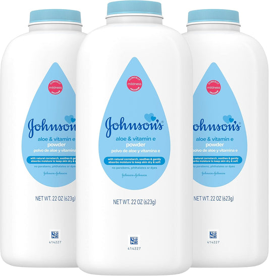 Polvo para bebés Johnson's Baby con almidón de maíz naturalment...