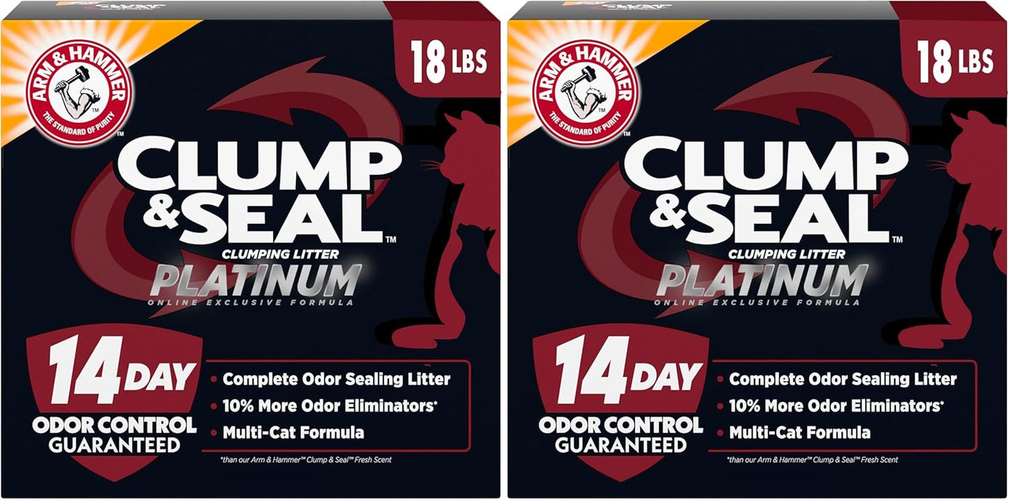 ARM &amp; HAMMER Clump &amp; Seal Platinum - Arena para gatos con s...