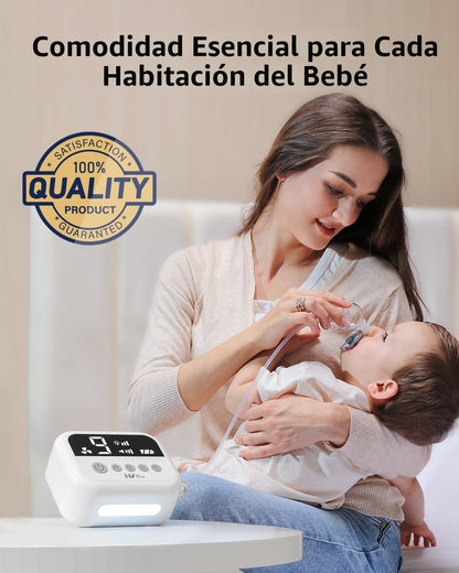 HEYVALUE Aspirador Nasal para Bebé, Ventosa Nasal de Grado Hospital...