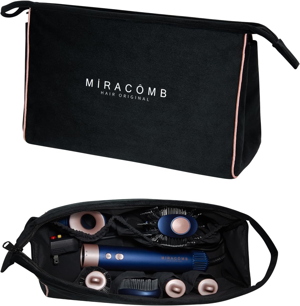 MIRACOMB Bolsa de almacenamiento de terciopelo multiusos, organizad...