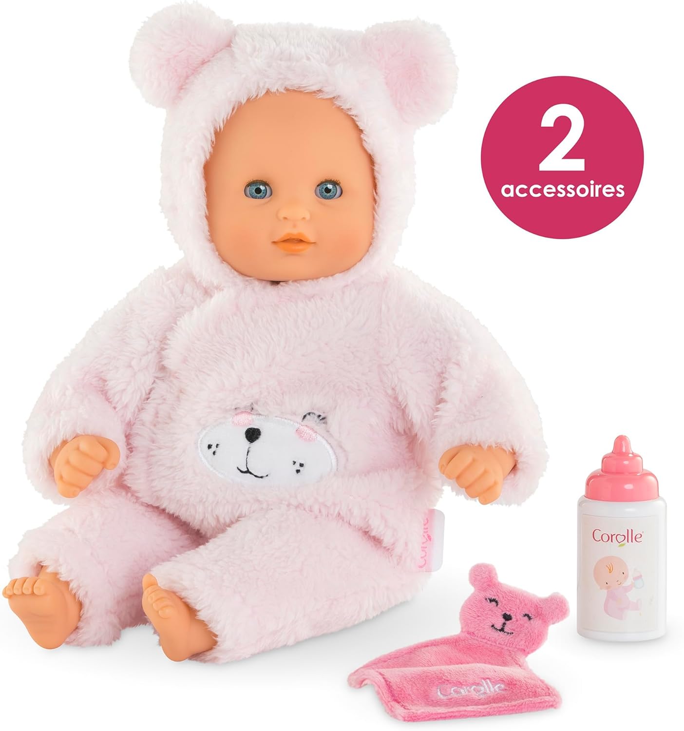 Corolle My First Baby Doll Oso de Peluche Abrazable - Muñeca bebé n...