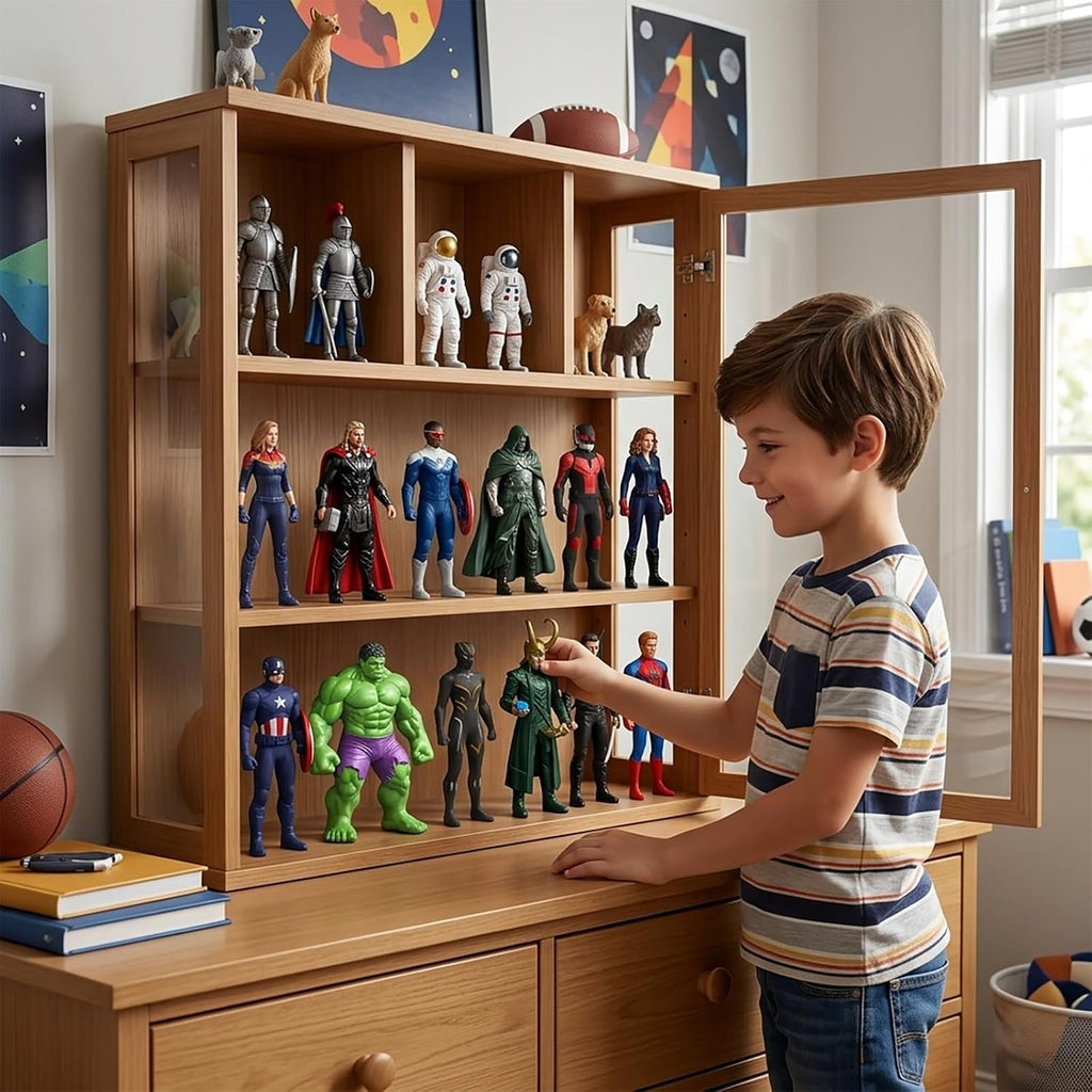 HLDMYYXGS 18 figuras de superhéroe, miniatura de leyendas heroicas...