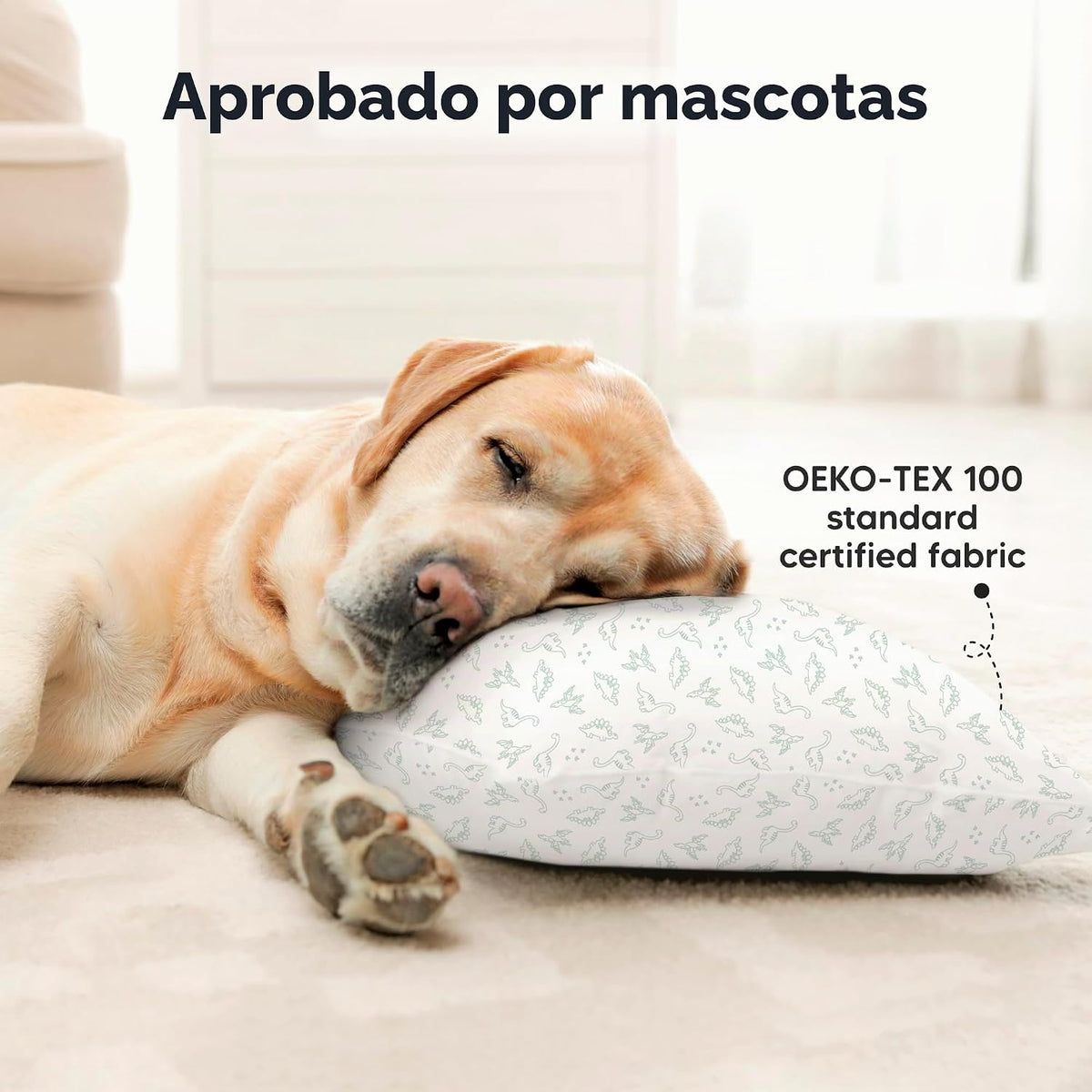 KeaBabies - Pack de 2 almohadas para niños pequeños de 13x18 - Almo...