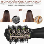 Aima Beauty Pequeño cepillo automático del secador de pelo del volt...