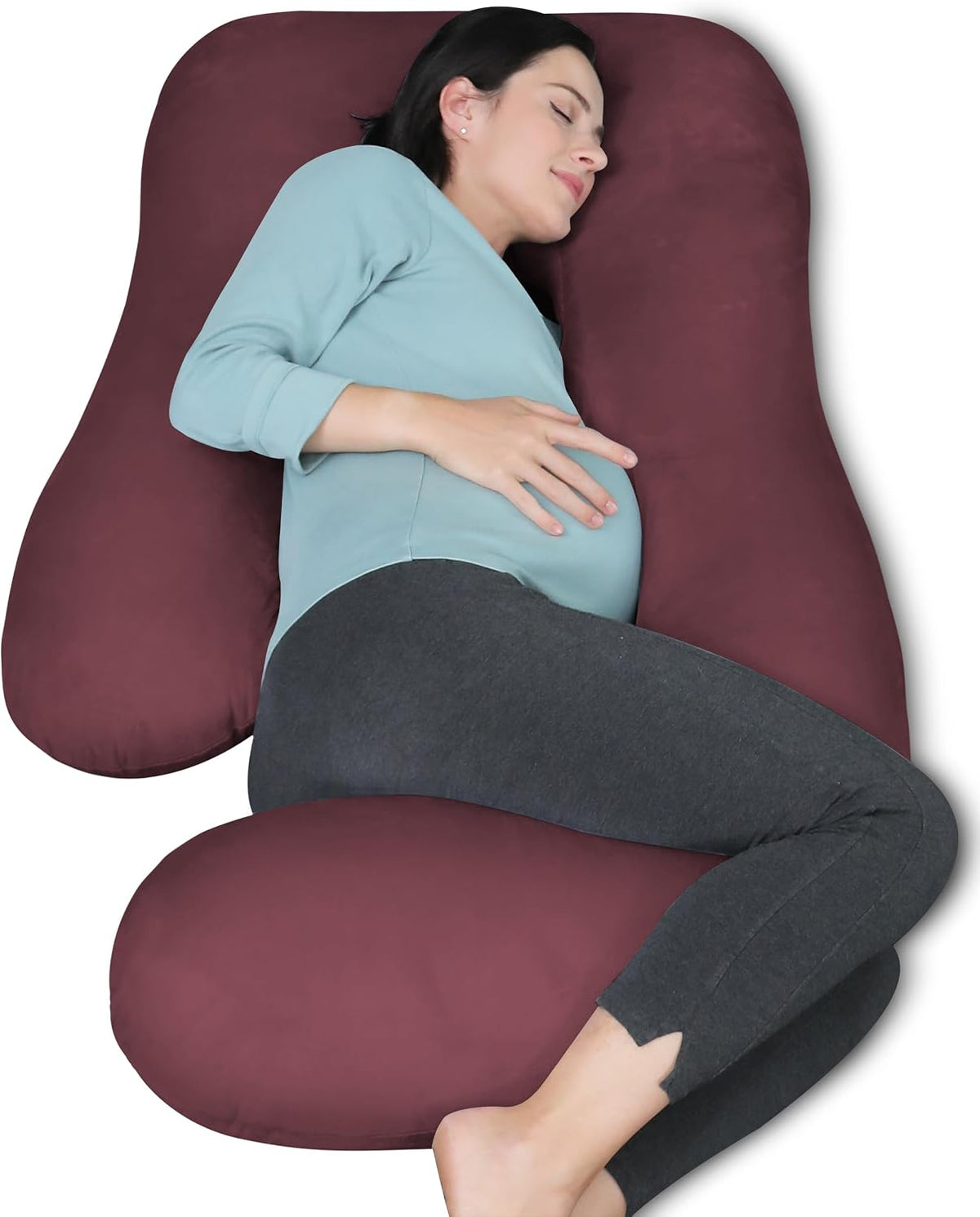 MOON PARK - Almohadas de embarazo y maternidad de cuerpo completo p...