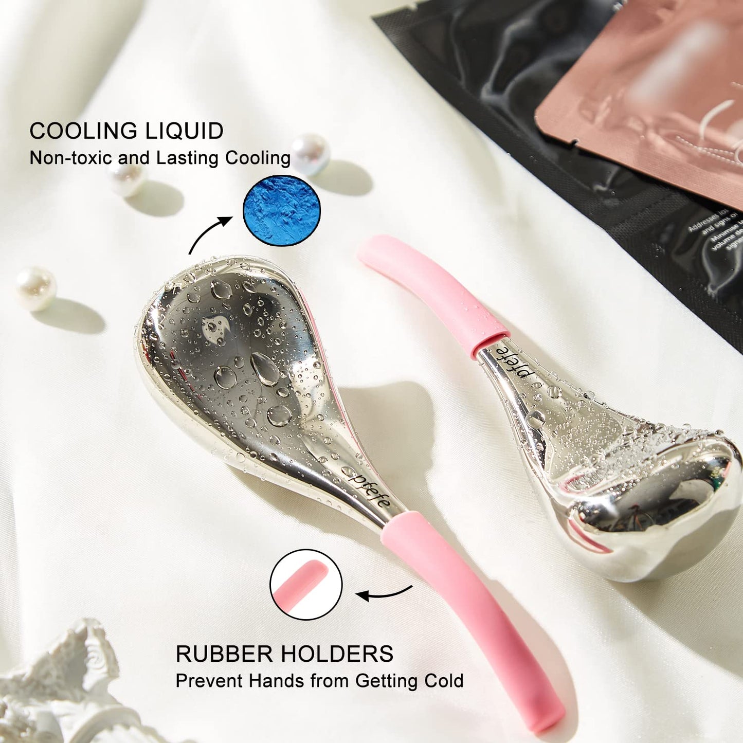 pfefe Cryo Sticks - Globos de hielo para el cuidado de la piel faci...
