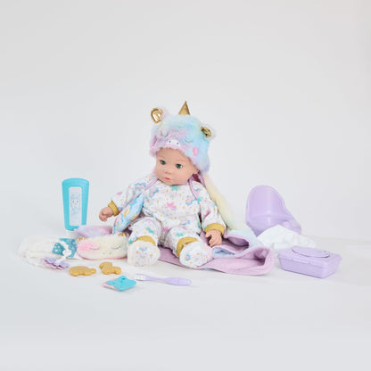 Madame Alexander Set de Juego Deluxe de Muñeca Bebé Unicornio Sweet...
