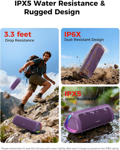 BolaButty Altavoz Bluetooth con sonido HD, inalámbrico portátil, IP...
