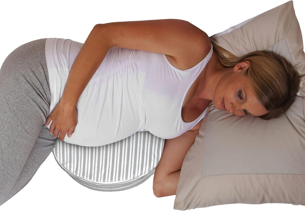 Boppy Almohada de embarazo de cuña, soporte de maternidad compacto...