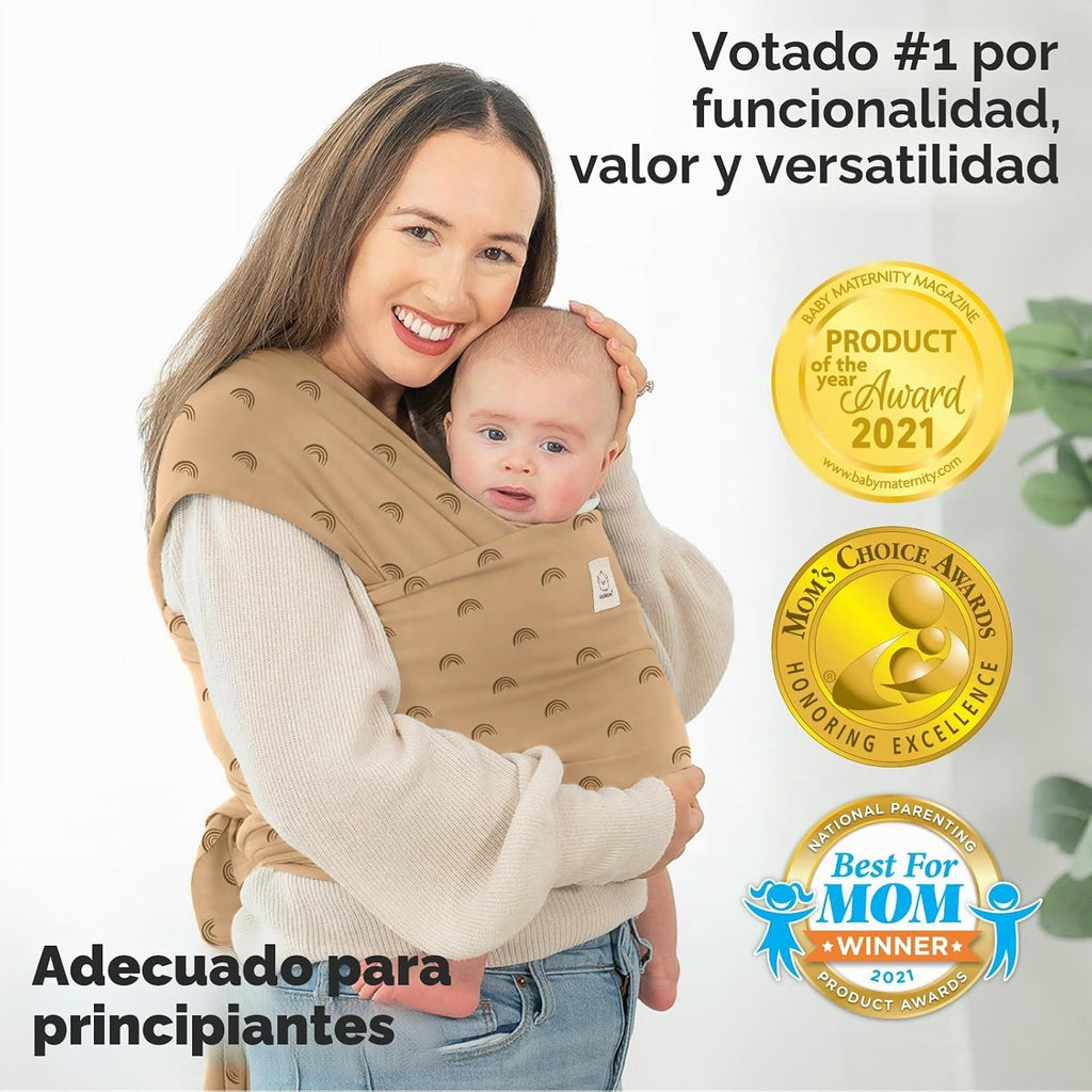 KeaBabies Portabebés Envolvente - Portabebés Original Todo en 1 de...