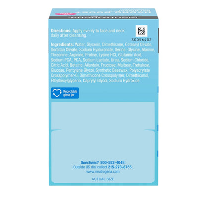 Neutrogena Hydro Boost Gel Cream, hidratación de 48 horas para piel...