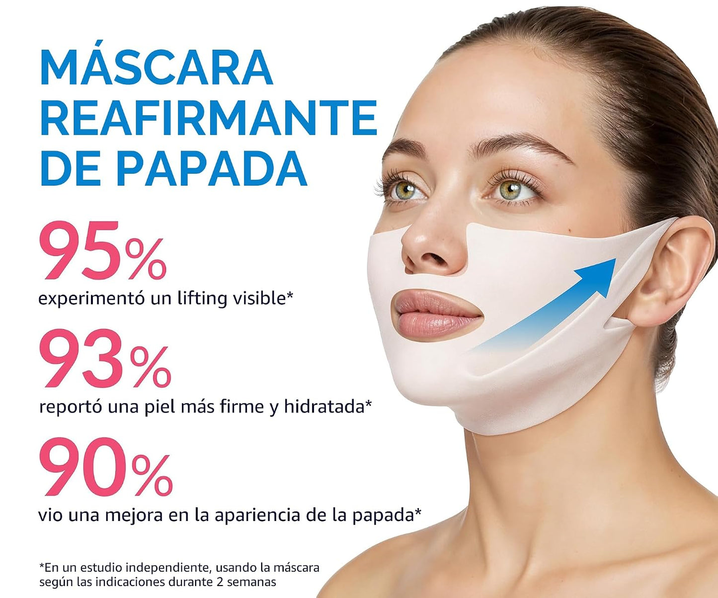 Stylia MaxiLift V-Line - Máscara facial de colágeno con elevación \...