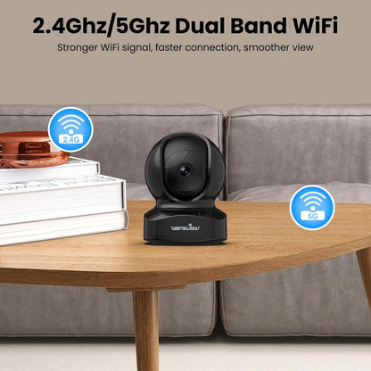 wansview Cámara de seguridad, cámara IP, cámara WiFi para interiore...