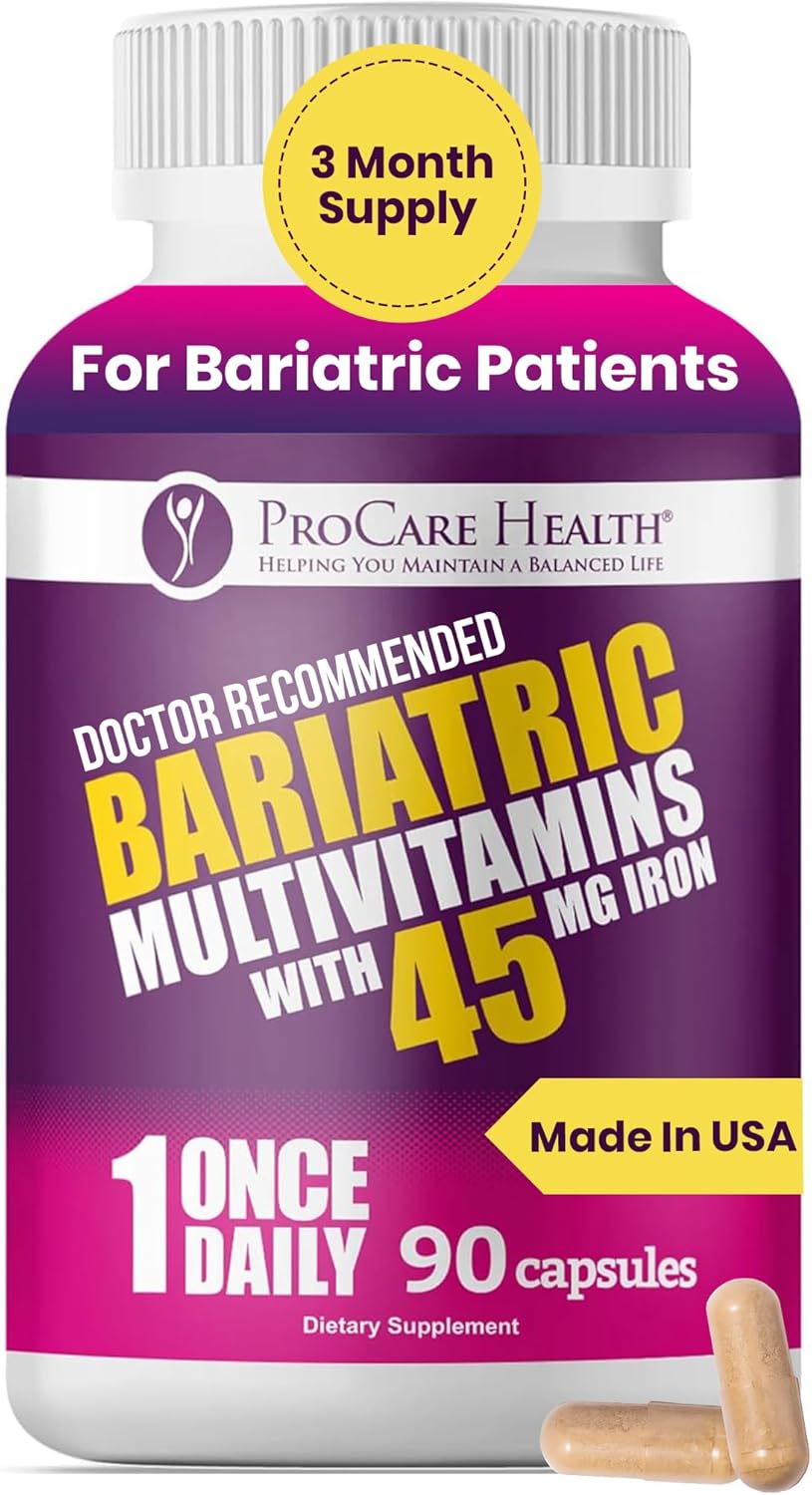 Bariatric once-a-day Multivitamin 90 ct capsule- Made For Bypass gá...