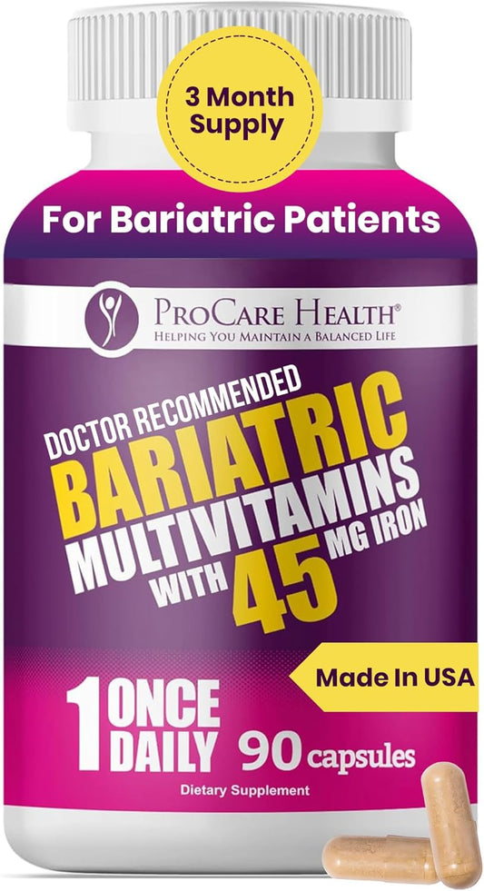 Bariatric once-a-day Multivitamin 90 ct capsule- Made For Bypass gá...
