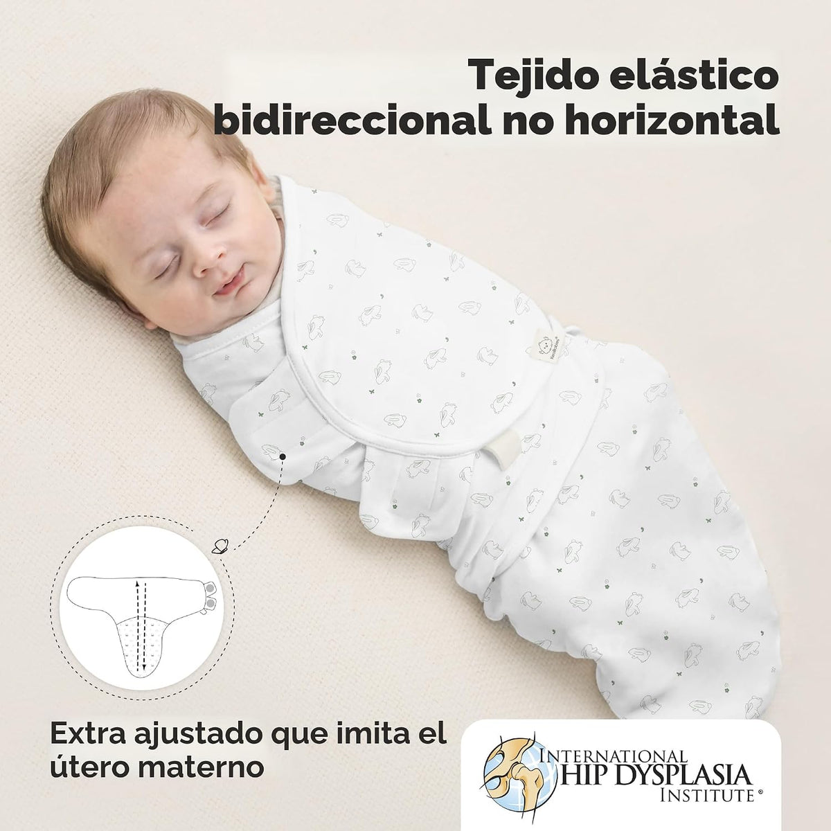 Paquete de 3 sacos de dormir orgánicos para bebés - Mantas envolven...