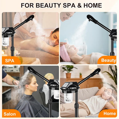 Vaporizador Facial Profesional, vaporizador facial con altura y áng...