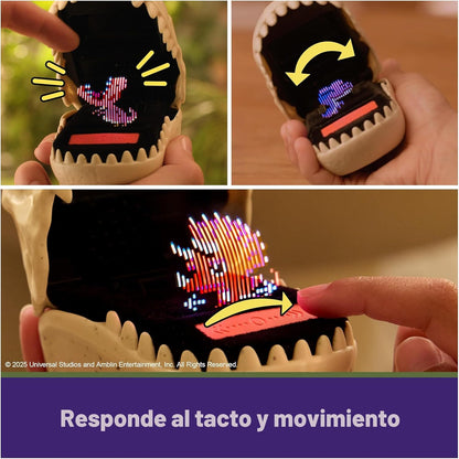 BITZEE, Jurassic World - Juguete interactivo de dinosaurio con 25 d...
