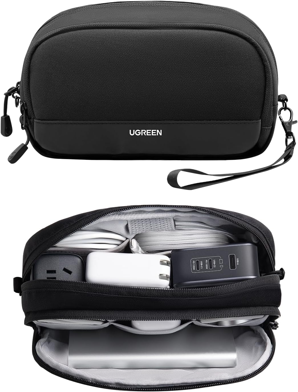 UGREEN - Bolsa Organizadora de Electrónica para Viaje, Estuche Mult...