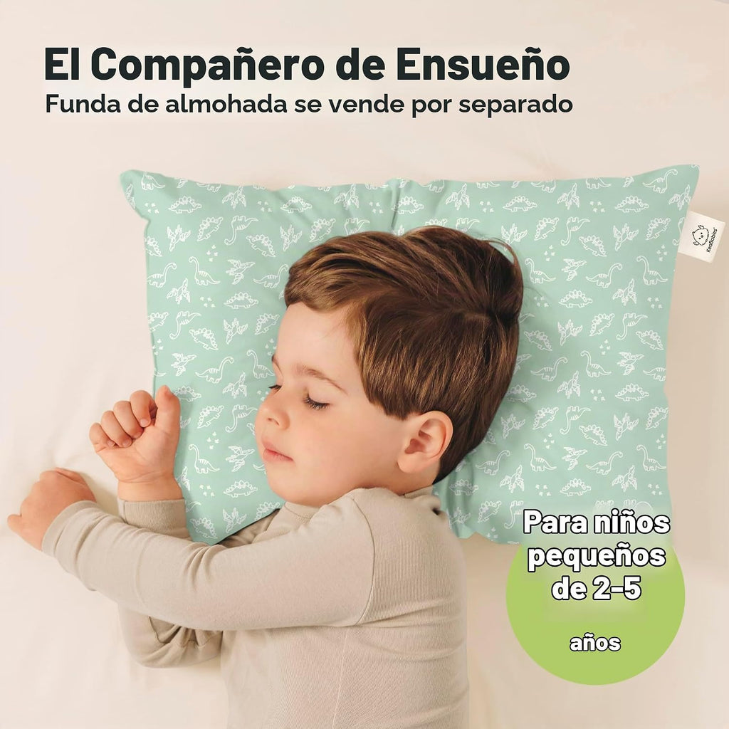 KeaBabies - Pack de 2 almohadas para niños pequeños de 13x18 - Almo...