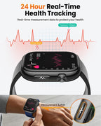 Relojes inteligentes para hombres, reloj inteligente AMOLED de salu...