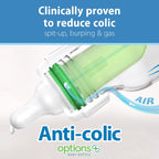 Dr. Brown's Natural Flow Anti-Colic Options+ Biberón estrecho,...