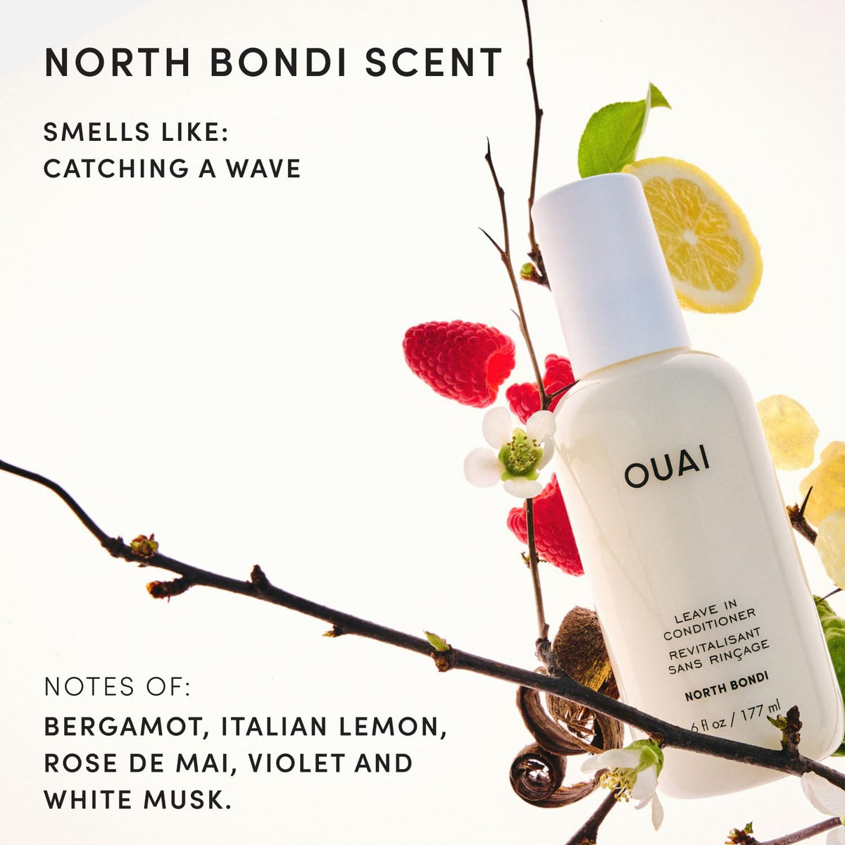 Acondicionador sin enjuague multitarea OUAI - Aroma North Bondi - T...