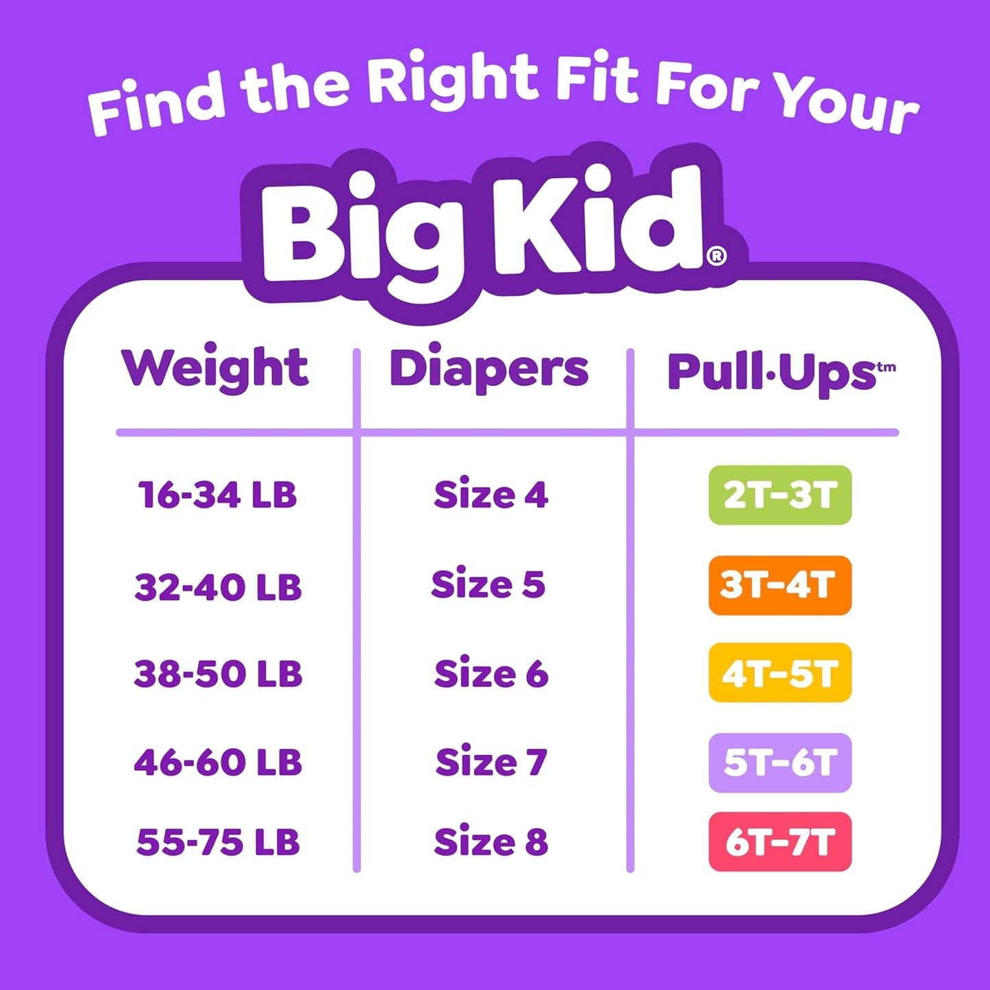 Pull-Ups Pantalones de entrenamiento para niños, talla 4T-5T (38-50...